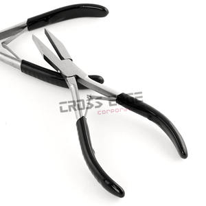 Outils d'extension de cheveux Nano & Micro Anneaux Pince à sertir Pince d'extension de cheveux Pince d'application de perles Pince légère - Product Image 6