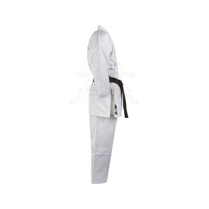 Uniforme de Karate blanco tradicional con ajuste cómodo Karate Gi ligero con tela de secado rápido y costuras fuertes - Product Image 4