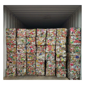 Latas de bebidas usadas de chatarra de aluminio UBC, pacas prensadas limpias, listas para plantas de reciclaje y mercado de exportación - Product Image 5