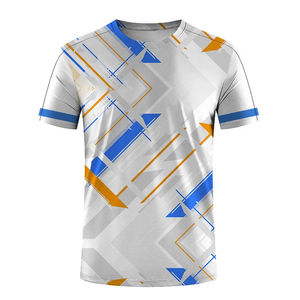 Camiseta Personalizada con Sublimación Completa, Camisetas de Poliéster con Sensación de Algodón, Impresión Personalizada, Camisetas Unisex con Estampado Completo, Corte Ajustado - Product Image 4