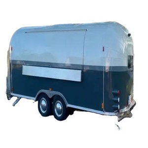 Carrito de helados móvil al mejor precio, camión de comida rápida personalizado para hornear, remolque de comida callejera estándar de EE. UU. para perritos calientes - Product Image 1