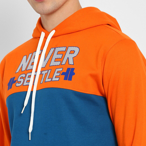 Sweat à capuche oversize en coton vintage pour homme, personnalisé, brodé, uni, teint, streetwear, imprimé - Product Image 2