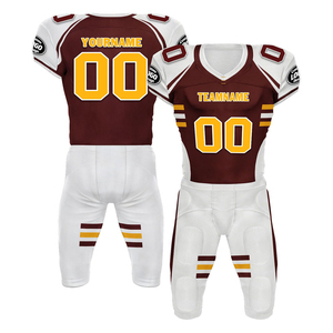 Wholesale Cheap Men Sublimated USA American Football Jersey All Team Uniform High Quality Shipping youth club <b>compression</b> set - Product Image 1