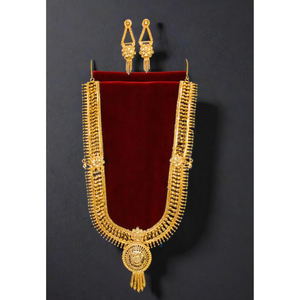 Top Selling Item 2025 Necklace Earrings <b>Set</b> with 22K <b>Gold</b> Plated Unique Designed Women Wear Necklace Earrings <b>Set</b> <b>Jewelry</b> - Product Image 1