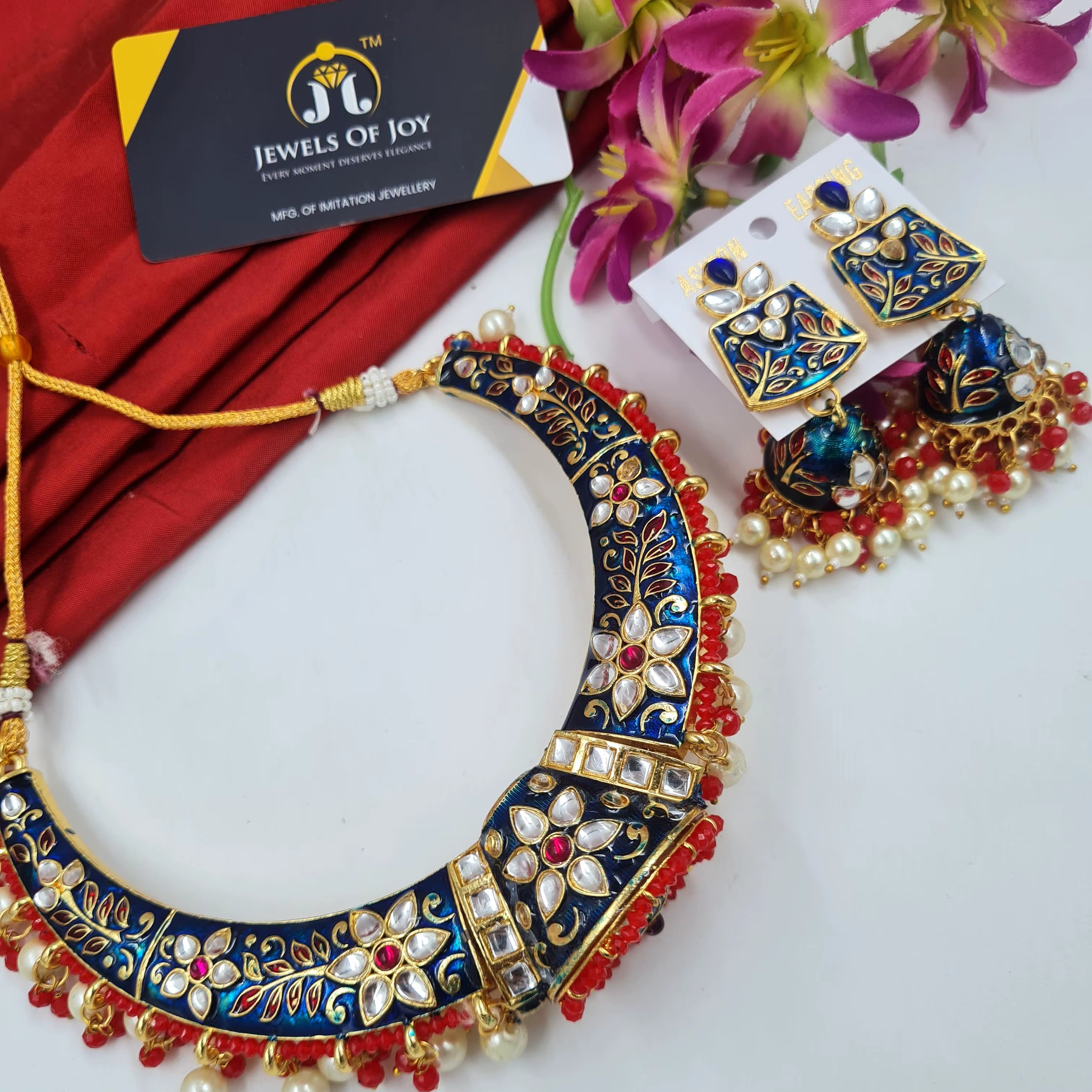 Minakari Jewellery Premium Quality from Indian Craftsmen
