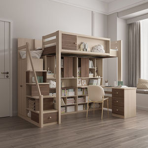 <span class=keywords><strong>Lit</strong></span> en bois massif, design pour adultes et enfants, meubles, <span class=keywords><strong>lit</strong></span> double pour enfants, lits superposés doubles, cadres de <span class=keywords><strong>lit</strong></span> double sur <span class=keywords><strong>lit</strong></span> simple avec <span class=keywords><strong>armoire</strong></span> - Product Image 1