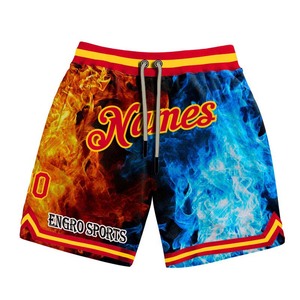 Shorts de basket-ball de qualité fabriqués sur mesure, vêtements de sport pour adultes et enfants, course à pied, fitness, maille vierge, shorts de basket-ball uniquement - Product Image 6
