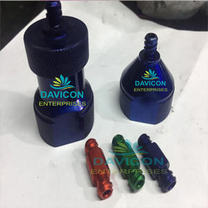 Juego de Transferencia Manual de Acero Inoxidable de Alta Calidad con 3 Adaptadores de Transferencia de Grasa Anaeróbica y 4 Cartuchos de Malla Reutilizables - Product Image 2