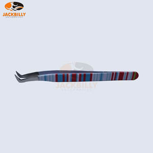 แหนบต่อขนตาสแตนเลสแบบพรีเมี่ยมพร้อมเคลือบพลาสม่าที่แม่นยำทนทานต่อขนตา - Product Image 1