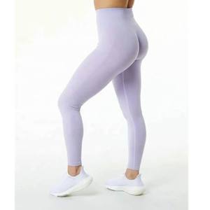 Leggings de sport pour femmes taille haute 100% coton serré décontracté grande taille sans couture confortable pour les sports d'hiver - Product Image 6