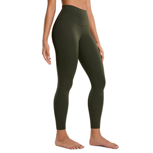 Elastic Waist Stretchy Yoga <b>Leggings</b> Compression Women's Butt Lifting High-Waisted Nude Pants Scrunch butt <b>leggings</b> for women - Product Image 6