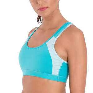 Workout <b>Sports</b> <b>Bra</b> For Women With High Support Padded Cups <b>Racerback</b> And Sweat Wicking Stretchable Fabric - Product Image 5