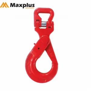 Wholesale Chain Link Rigging Hardware G80 Self-Lock Grab Hook With Half For Web Sling