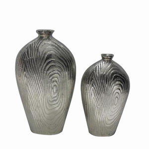 Jarrones de flores de Metal hechos a mano con acabado antiguo, decoración de lujo para el hogar, jarrones de Metal con acabado antiguo hechos a mano con estilo - Product Image 6