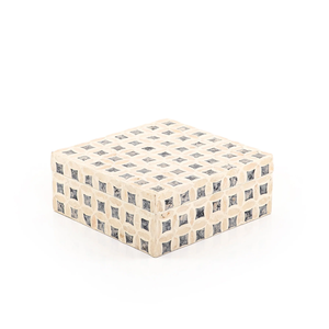 Nouvelle arrivée de haute qualité mère de perle incrustation boîte décorative boîte à bijoux décor à la maison fabriqué à la main du Vietnam - Product Image 3