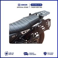 Support de fixation M-Biker pour XSR155, en acier inoxydable durable, 55x32x14cm, 3,5kg, capacité 10L, adaptable pour moto tout-terrain