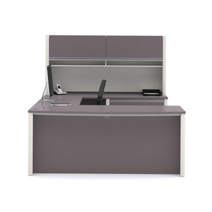 Operle Modular U-Shaped Computer <b>Desk</b> <b>DESK</b>-0063 Engineered Wood Executive <b>Desk</b> - Product Image 4