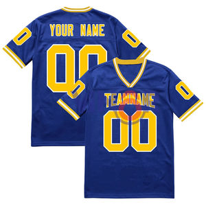 Maillot de football américain en différentes couleurs, impression de logo personnalisée, meilleur design, haute qualité, maillot de football léger - Product Image 4