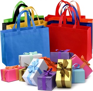 แฟชั่นใหม่กระเป๋าโท้ทผ้าใยสังเคราะห์แบบนำกลับมาใช้ใหม่กระเป๋าช้อปปิ้งทำโลโก้แบบกำหนดเองได้และมีลวดลายเป็น MOQ ต่ำวัสดุทำจากผ้า PP 51 - Product Image 4