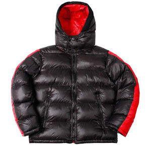 Vestes matelassées imprimées sur mesure, vêtements à bulles, coupe-vent à fermeture éclair pour l'extérieur avec logo, fabricant de doudounes, veste d'hiver chaude pour homme - Product Image 4