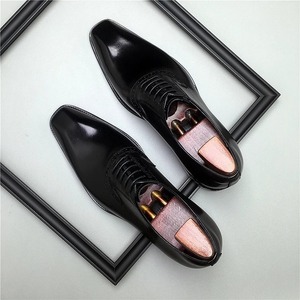 Zapatos formales de cuero para hombre, estilo inglés, talla grande, zapatos Oxford de cuero genuino - Product Image 4