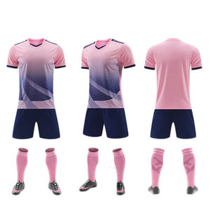 Nouveau maillot de football personnalisé tendance pour hommes 2024 100% polyester Impression numérique - Product Image 3
