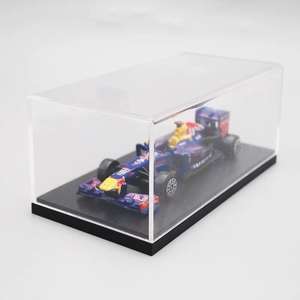 กล่องอะคริลิคทรงสี่เหลี่ยมผืนผ้า ดีไซน์หรูหรา ปี 2025 สำหรับจัดแสดงรถของเล่นอเนกประสงค์ ป้องกันฝุ่นละออง เหมาะสำหรับตู้โชว์ของสะสมขนาดเล็ก - Product Image 1