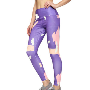 <b>Seamless</b> Fitness Workout Gym <b>Leggings</b> High Waisted Yoga <b>Leggings</b> for Ladies - Product Image 3