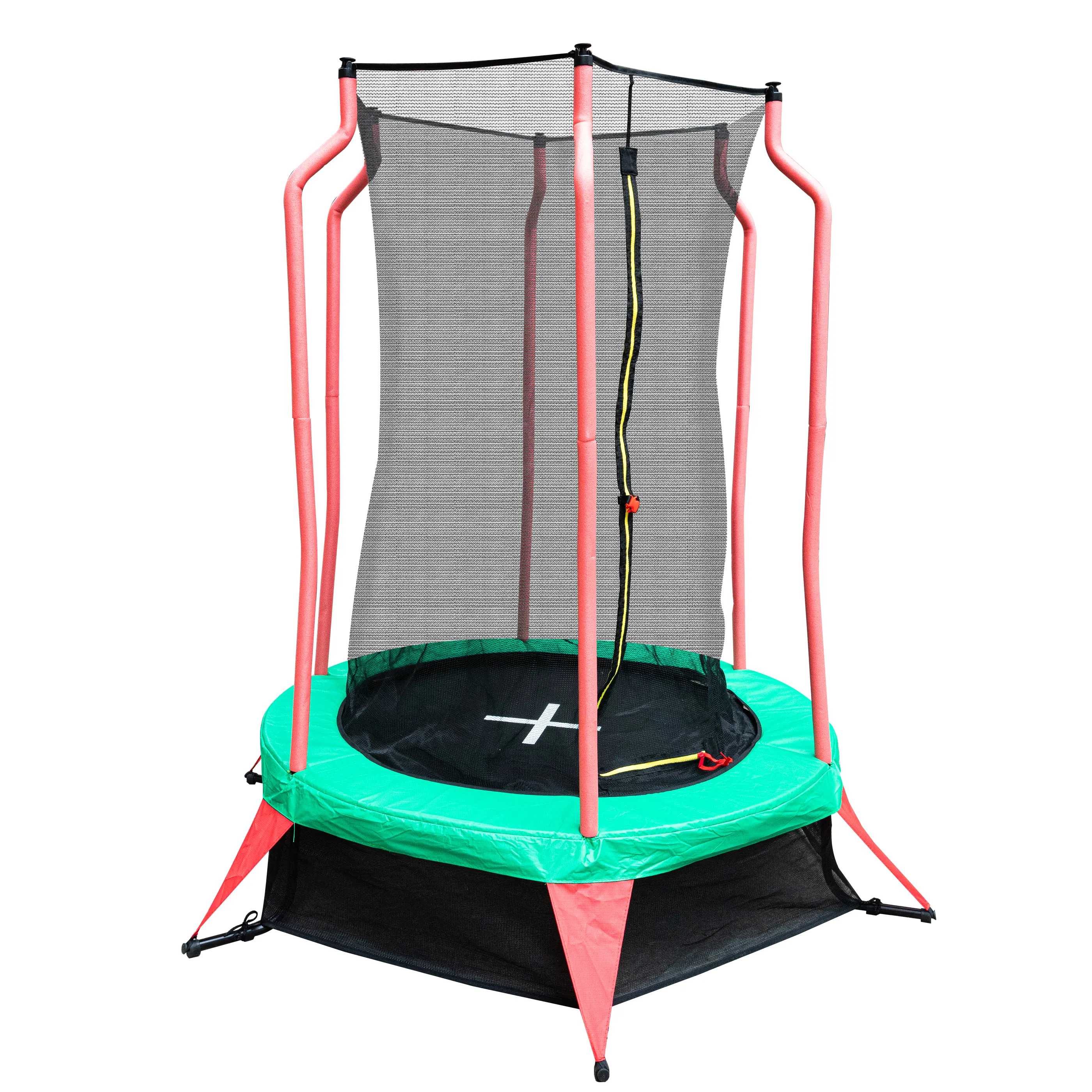 Custom Garden Outdoor Fitness Rectangular Jumping Trampoline with Enclosure