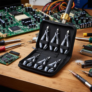 For Knipex <b>Case</b> for Electronics Pliers with 6pcs Work Tools on Electronic Components - Product Image 3
