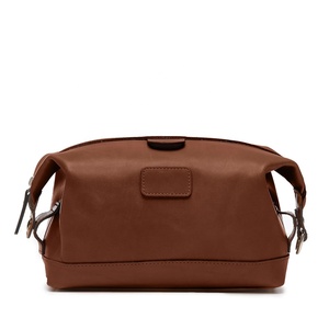 Kit de Aseo Manual de Lujo para Hombre SE-1994 de Acero Inoxidable y Acrílico, Bolsa de Viaje Organizada para Artículos de Aseo - Product Image 1