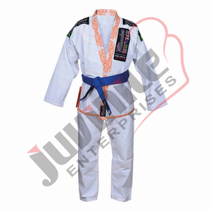 Nuevo diseño Premium Pro Jiu Jitsu Gi calidad estilo Simple Kimono transpirable blanco artes marciales desgaste mejor uniforme de Taekwondo - Product Image 5