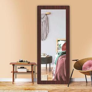 Wholesale Elegant Antique Style Distressed Wood Wall <b>Mirror</b> with Vintage Finish for Entryway Living Room and Cottage Home Decor - Product Image 2