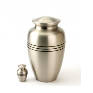 Urnas de cremación de latón antiguo, nuevos productos de la India - Product Image 5