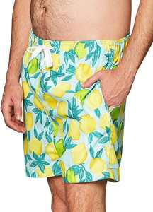 Short de bain léger à taille élastique pour hommes, anti-rides, spandex, maillot de bain de plage par sublimation, vente en gros OEM, short de plage solide - Product Image 5