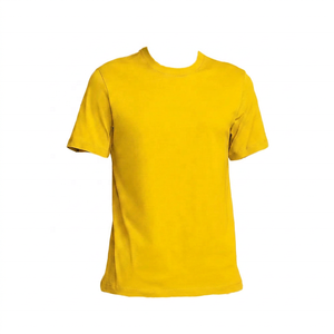 Camiseta Casual para Hombre, Corte Regular, Cuello Redondo, Manga Corta, Color Sólido, 100% Algodón Jersey, 180 Gramos, Anti-Pilling - Product Image 4