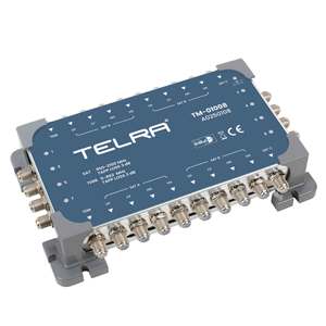 Telra Low Insertion Loss High <b>Isolation</b> Cascadable Sat 950-2150 MHz Satellite Multiswitch TM-1008 - Product Image 3