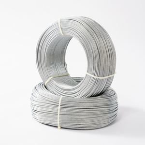 Grossiste en câbles métalliques - Corde à linge blanche flexible, câble souple 1/4\", câble métallique galvanisé, câble métallique en acier recouvert de PVC - Product Image 2