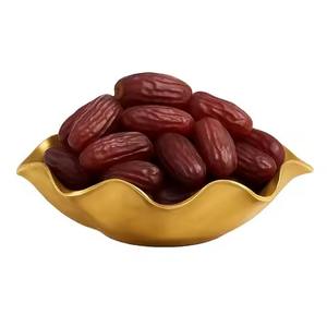 Bol à Khajoor incurvé doré de qualité supérieure pour les cadeaux de l'Aïd et la décoration du Ramadan, plat élégant pour les fruits secs et les douceurs arabes - Product Image 1
