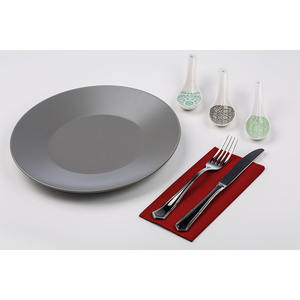 Tovaglioli Rossi 40x40cm Piegati 1/8 1200pz B2B - Product Image 1