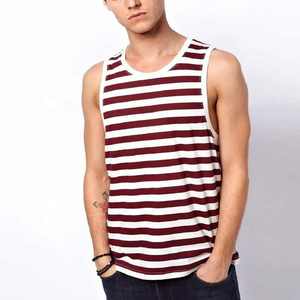 Bas quantité minimale de commande personnalisé hommes été Gym Stringer coton Jersey débardeur chaîne musculation entraînement hommes débardeurs - Product Image 2