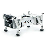 Robot industriel quadrupède BeeDog, chien mécanique bionique à 4 pattes, robot rampant programmable avec moteur à engrenages planétaires