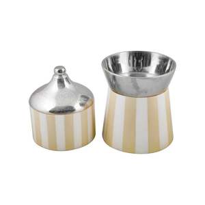 Plateau de service en bois arabe fait à la main avec nacre durable et moderne pour la présentation de desserts du Ramadan - Product Image 4