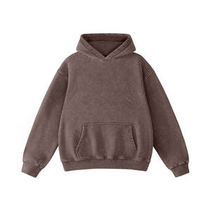 เสื้อกันหนาวมีฮู้ดสำหรับใส่ได้ทั้งชายและหญิงเสื้อแนวสตรีทแวร์แนวสตรีทวินเทจไซส์ใหญ่พิเศษผ้าโพลีเอสเตอร์/ ผ้าฝ้ายสำหรับฤดูหนาว - Product Image 2