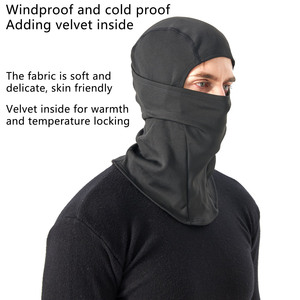 Balaclavas en polaire personnalisées avec logo personnalisé en polyester chaud pour moto - Product Image 4