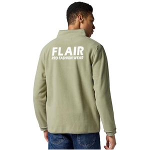 Chaqueta Polar Técnica de Invierno para Hombre con Logotipo Personalizado del Fabricante, Chaqueta Casual con Media Cremallera, Cortavientos, Impermeable, Bordada - Product Image 2