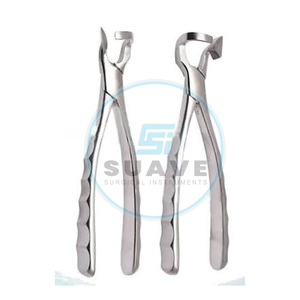 Instruments chirurgicaux personnalisés Pinces d'extraction dentaire Pinces à molaires Jeu de 2 pinces par Suave Surgical Instruments - Product Image 3