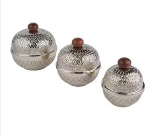 Service Snack & Bols De Fruits Plat De Miel Feuille Noire Décor Décoratif De Luxe Bol À Salade Moderne Or Petit Métal Personnalisé CLASSIQUE - Product Image 4