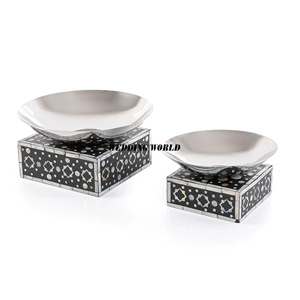 Decorative Luxury <b>Chocolate</b> Bowl Set of Two Designer New Sweet Bowl Classic Stylish Decorative <b>Fancy</b> <b>Chocolate</b> Bowl - Product Image 5