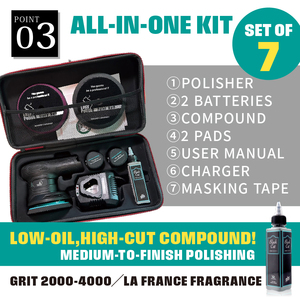 Ensemble de Polissage Automobile Sans Fil : Machine d'Entretien, Nettoyage et Polissage de Peinture Pratique et Efficace - Product Image 4